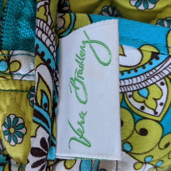 Vera Bradley Retired Peacock Wristlet Purse - Picture 7 of 7